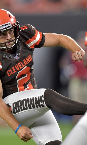 Rookie Seibert makes kicks, Browns down winless Lions 20-16